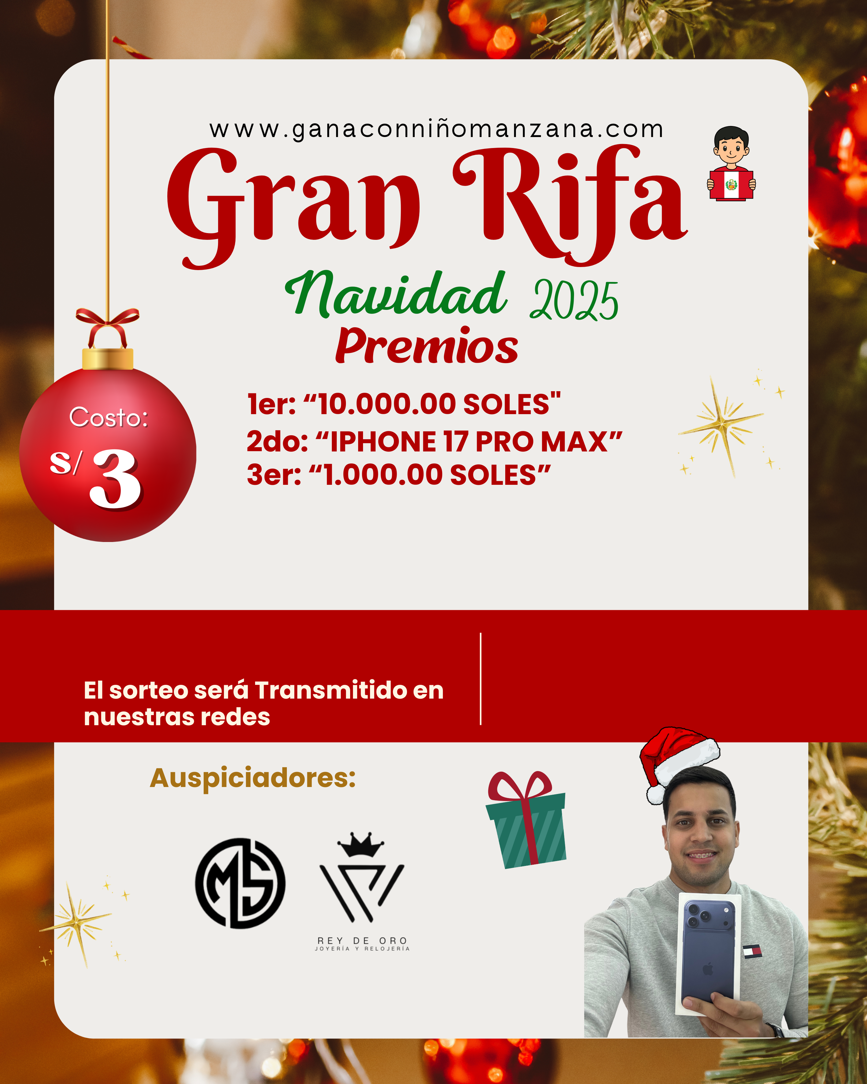RIFA SOLUCIONA TU NAVIDAD RIFA SOLUCIONA TU NAVIDAD